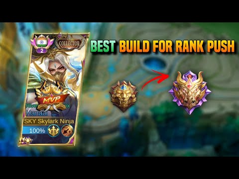 HANABI BEST BUILD FOR RANK PUSH 2023 | REVAMP HANABI