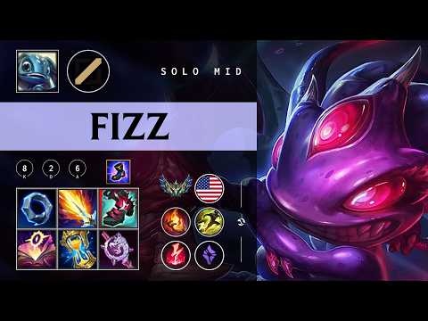 Fizz Mid vs Galio - NA Challenger Patch 26.03