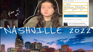 Nashville trip! (Plan w/ me!)