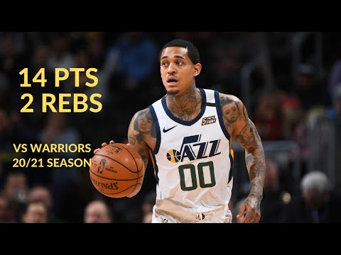 Jordan Clarkson 14 Pts 2 Rebs 1 Ast Highlights vs Golden State Warriors | NBA 20/21 Season