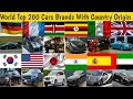 Cars With Company Origin Country Of Origin Cars Brands World Top 200 Cars Brands All Cars 2021