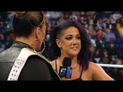 Bayley asks Nia Jax and Tiffany Stratton to come out to the ring: SmackDown, Oct. 4, 2024