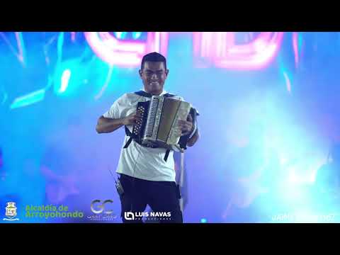 Churo Díaz's style has arrived - at the Arroyohondo, Bolívar festivities