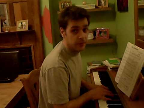 How to play the piano Lesson 1 The Scientist
