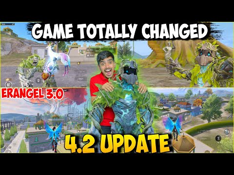 NEW ERANGEL 3.0 IN BGMI 4.2 UPDATE 😍 BGMI NEW 4.2 GROOT UPDATE DATE | GAME TOTALLY CHANGED 😱