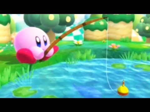 Kirby Triple Deluxe - 100% Walkthrough - Part 1 - Fine Fields