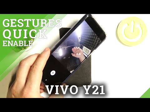 How to Take Selfie Using Palm Gesture on Vivo V21 5G?