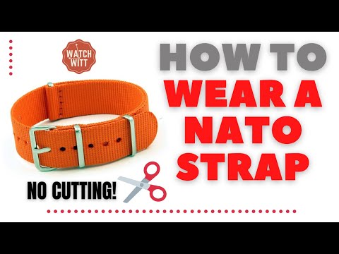 How to Wear a NATO | Don't Cut the Strap! Alternative Method