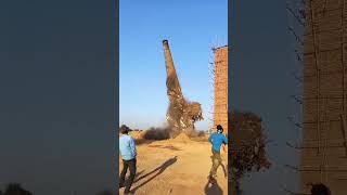 chimney bhatta making zigzag Bhatta #chimney #construction #bhatta