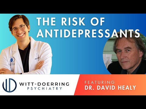 Interview with Dr. David Healy: The risks of antidepressants