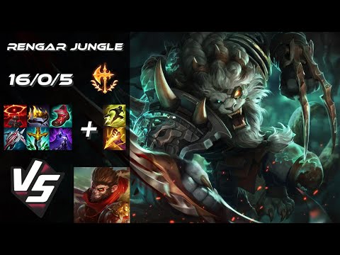 JUNGLE Rengar vs Wukong - NA Challenger Patch 25.S1.4