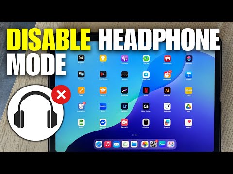 How To Fix iPad Stuck in Headphone Mode / No Sound