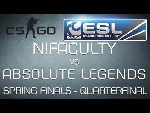 n!faculty vs Absolute Legends - Spring Finals Quarterfinal - RaidCall EMS One - CS:GO HD