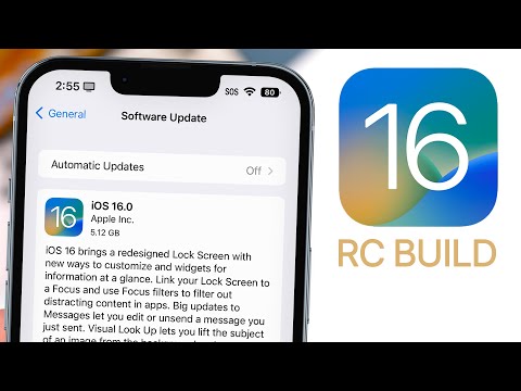 iOS 16 RC Released - What's New?