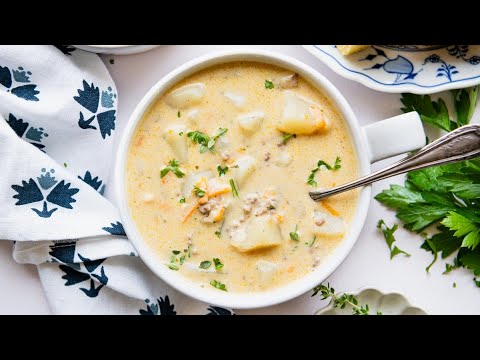 Hamburger Potato Soup