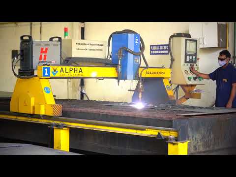 Mild Steel CNC Gas Cutting Service size 2M X 12M available