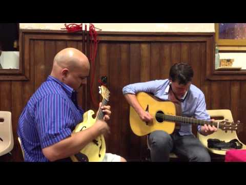 La Roche Bluegrass 2013 Frank Solivan & Dorian Ricaux jam