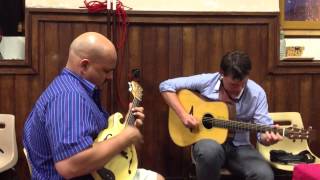 La Roche Bluegrass 2013 Frank Solivan & Dorian Ricaux jam