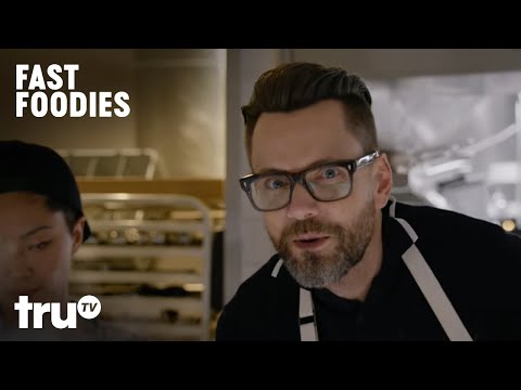 Fast Foodies - Chef Kish Makes Carbonara Dessert For Joel McHale (Clip) | truTV
