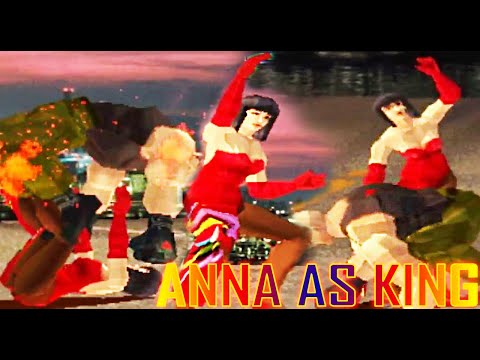 [TAS] Anna With King's Moves Gameplay - Tekken 2 (Arcade Version) (Requested)