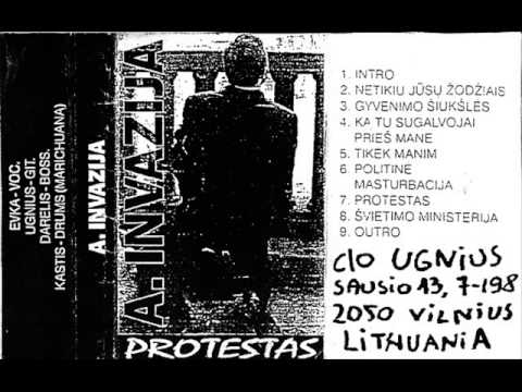 Invazija  - Netikiu Jūsu Žodžiais ( Lithuania 1994 Dark HC Punk )