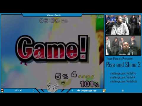 Rise and Shine 2 Pro Winners Semis - X1 vs Professor Pro