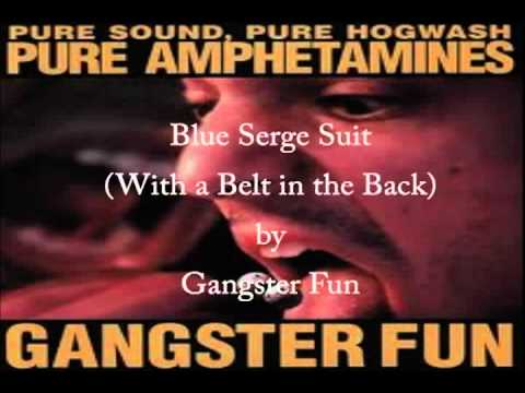 Gangster Fun - Blue Serge Suit