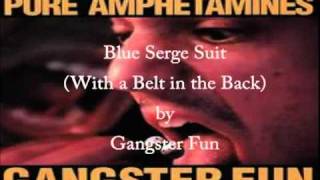 Gangster Fun - Blue Serge Suit