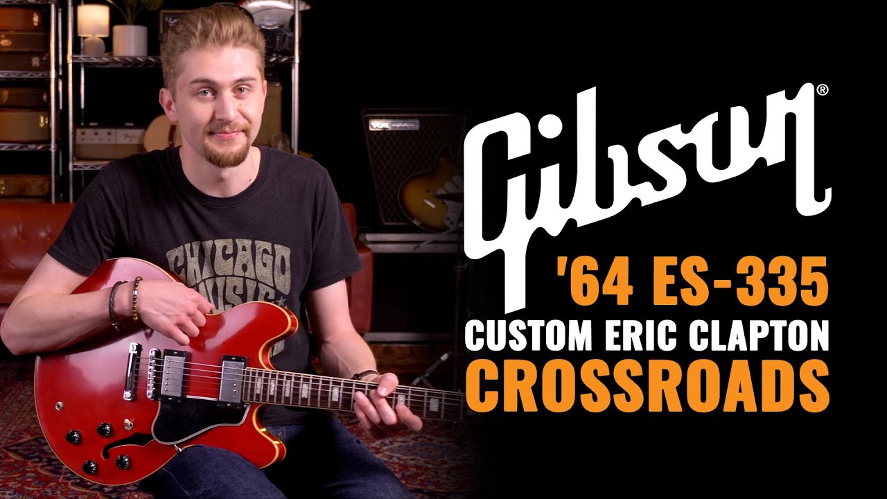 Gibson Custom Eric Clapton Crossroads '64 ES-335 | CME Gear Demo | Zach Avery - YouTube