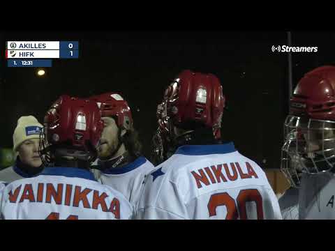 Livetallenne: Bandyliigan ottelu Akilles - HIFK 23.1.2026