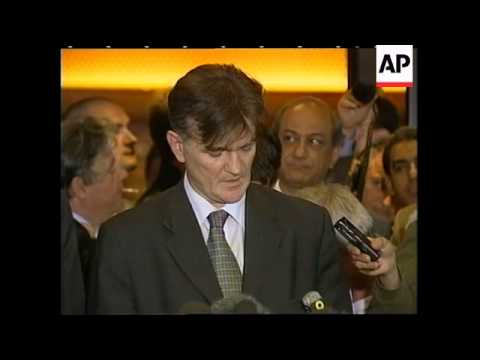 Milosevic refuses legal counsel to face tribunal alone.