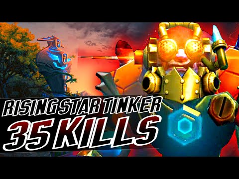 WHO IS THIS RISING STAR PUB TINKER INSANE HAND SPEED | DOTA 2 7.31D | TINKER