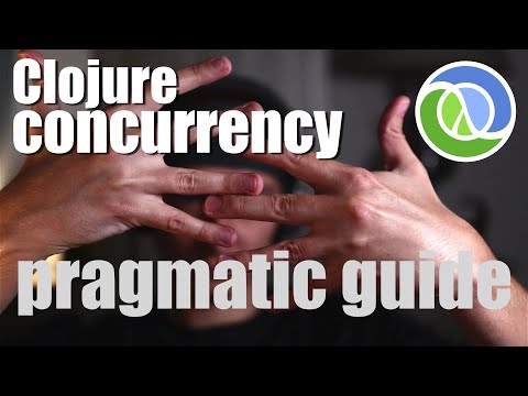 This will cover 95% of all your needs - Clojure concurrency pragmatic guide!