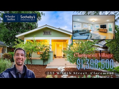 Claremont Village Craftsman Classic: 255 W 10th Street