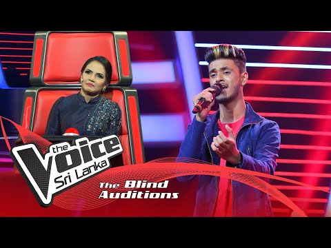 Savindu Madusanka - Awasana Mohotha Mage(අවසාන මොහොත මාගේ) | Blind Auditions | The Voice Sri Lanka