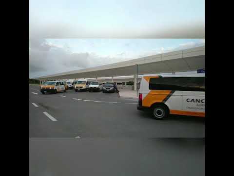 Cancun Airport Transportation units at Cancun International Airport