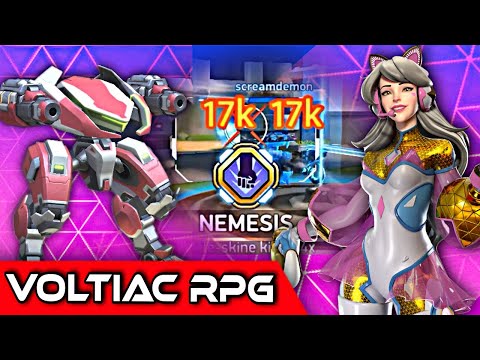 17k Highest Damage Voltaic Rpg - Best Legendary Implant Skills || Mech Arena