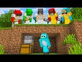 SPEEDRUNNER Vs 5 PRO HUNTERS In Minecraft