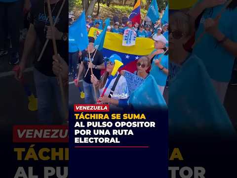 🇻🇪 Táchira se moviliza para exigir elecciones y la liberación de presos políticos
