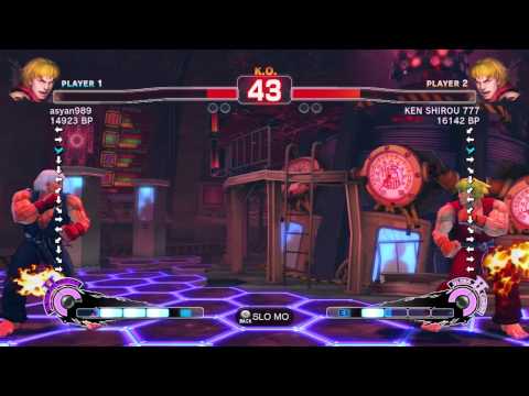 SSF4 - asyan989 (Ken) vs. Ichi/KEN SHIROU 777 (Ken)