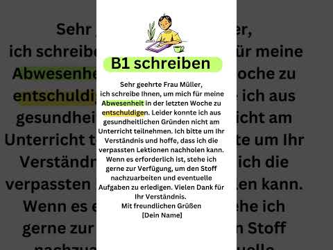 B1 exam writing telc ösd Goethe 🇩🇪 #deutschlernen #learngerman #germanlanguage #schreiben