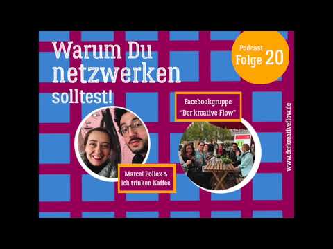 Podcast "Der kreative Flow" von Roberta Bergmann: Folge 20 – Warum Du unbedingt Netzwerken solltest!