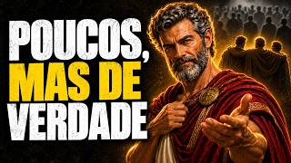 QUEM TEM POUCOS AMIGOS COSTUMA TER ESTES 5 TRAÇOS | Lições de Estoicismo 🏛️