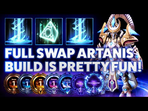 Artanis Purifier Beam - FULL SWAP ARTANIS BUILD IS PRETTY FUN! - Bronze 2 Grandmaster S3 2022