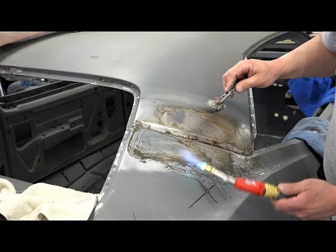 Leading a Seam Part 1: How to Prepare Body for Lead Work