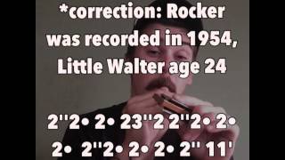 Little Walter's Rocker - Harmonica tab + talk