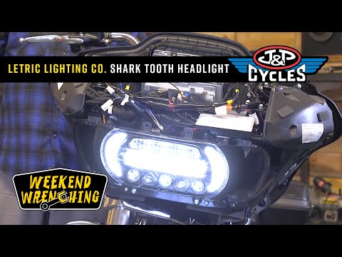 Lectric Lighting Sharktooth LED Headlight Install :Weekend Wrenching