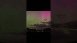 Time-lapse of Northern Lights from Cable, Wisconsin - August 11, 2024