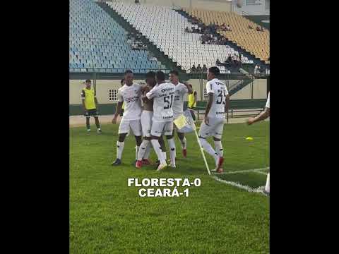 GOL DO CEARÁ 1 A 0 FLORESTA