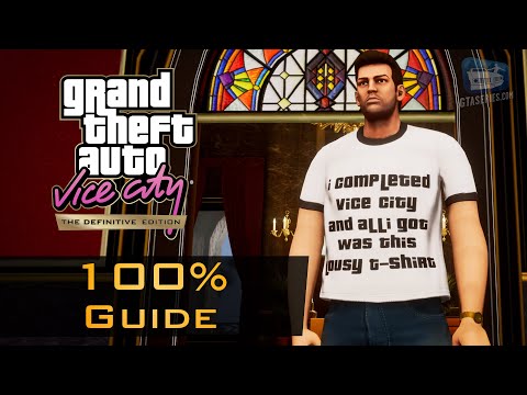 GTA Vice City - 100% Completion Guide [Done it All Trophy]